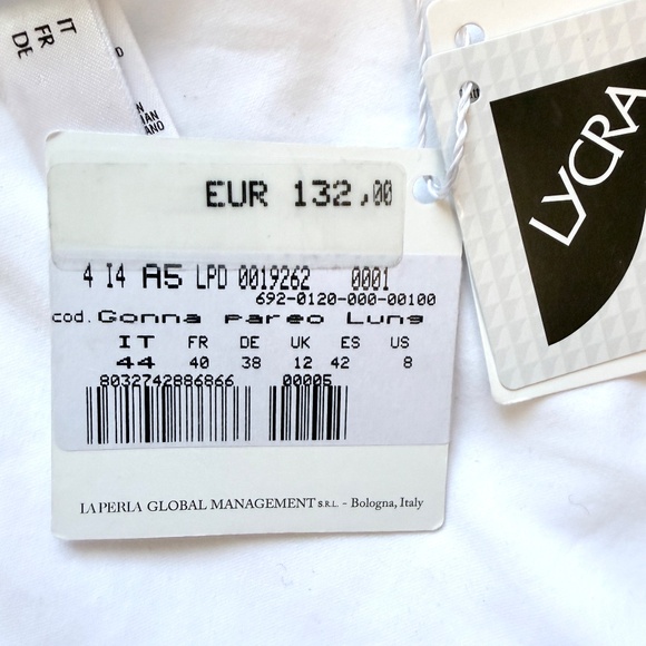 LA PERLA white sarong or cover-up - Picture 9 of 16